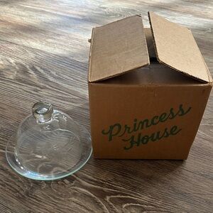 Princess House Clear Glass Display Dome